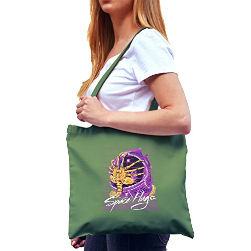 Preisvergleich Produktbild NERDO - Space Hugs - Stoffbeutel, oliv