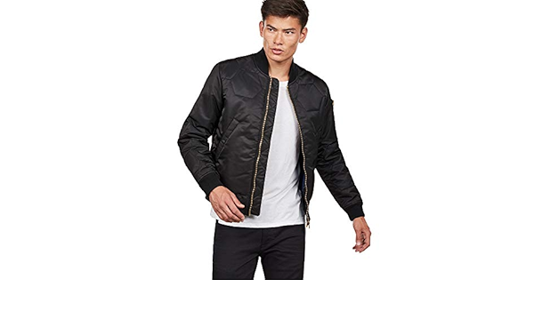 vodan quilted bomber