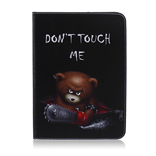 Für Samsung Galaxy Tab 4 10.1 inch SM-T530/T531/T535 hülle, idatog(TM) Magnetische Schlag Buch Art Schutzhülle, Hohe Qualität Klassische Bunte Kühles Muster Design Premium PU Leder Faltender Pad Kasten mit Stand Funktion Folio Schutzhülle Perfekt Passt Für Samsung Galaxy Tab 4 10.1 inch SM-T530/T531/T535