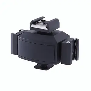Movo Photo HVA30 Video Accessory Triple Shoe Bracket for Lights, Monitors, Microphones & More