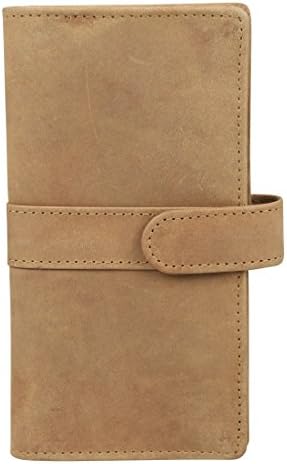 Style98Brown Leather Women's & Girl's Clutch (3250N3-HJ)