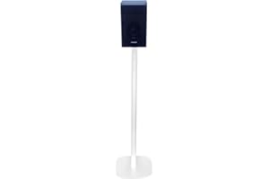 Vebos Soporte de Pie para Samsung HW-Q90R Blanco Experiencia óptima en Cada habitación - Le Permite Colocar su Samsung HW-Q90R exactamente Donde lo desee - Dos años de garantía