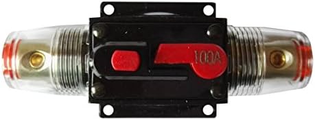 100AMP 100A DC 12V/24V/32V Car Stereo Audio Circuit Breaker Inline Fuse Holder