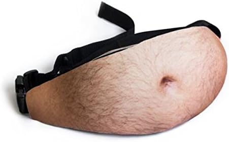 Dad Bag Beer Belly Waist Packs- HUPLUE Funny Belly Waist Packs Bag Anti-theft Invisible Storage Pockets Bag Causel Bags for Man Dad