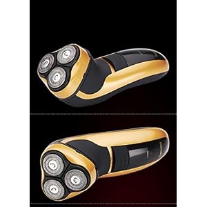 Denshine New Rotary Men's 3D Rechargeable Washable Cordless Electric Shaver Razor Deluxe - Image 2