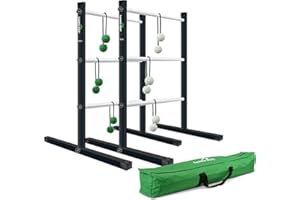 Vivere Ladder Échelle de Golf Unisexe, Noir