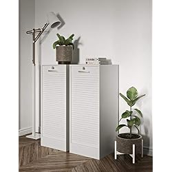 Classeur à rideaux-Blanc-138 cm/7142A2121R91