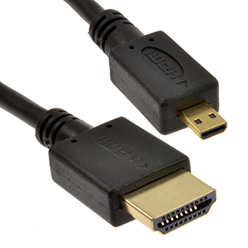 Mikro D HDMI v1,4 Hoch Geschwindigkeit Kabel Zum HDMI Für Tablets & Kameras 3 m