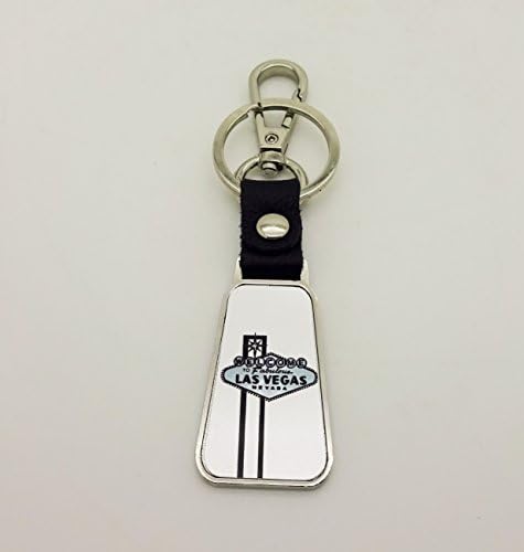 Las Vegas Souvenir Fob Keyring (Grey)