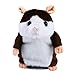 Produktbild Talking Hamster, AOLVO niedliches Mimikry Pet wiederholt, was Sie sagen plüschtierspielzeug Elektronischer Hamster, Elektronische Puppe Interaktives Spielzeug Voice Recorder Spielzeug für Jungen und Mädchen Geschenk coffee