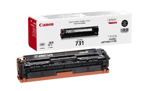 Canon 731BK Toner Cartridge, schwarz