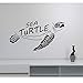 Produktbild Ocean Life Wandtattoo Meeresschildkröte Wand Vinyl Aufkleber Marine Wildlife Wallpaper Home Wohnzimmer Dekor Schildkröte Vinyl Wandbild 79X42 cm