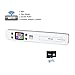 Produktbild Handscanner, FLAGPOWER Portable Dokumentenscanner Fotoscanner 1050dpi Wireless Scanner mit 16GB Mikro SD Karte WiFi Funktion Farbdisplay (Weiß)
