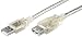 Produktbild USB-Verlängerung A-Stecker > A-Kupplung, USB 2.0, transparent, 3m