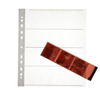Pixel Feuilles de Film Négatifs pour 120 Film. Sans acide, Film d'archive Coffre-fort. Papier Ciré Archive Pages Stockage Pour Reliures À Anneaux. Format Medium X25.