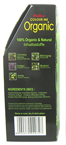 Radico Colour Me Organic Pflanzenhaarfarbe Aschblond (bio, vegan, Naturkosmetik) Aschblond - 2