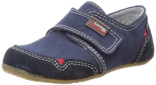 Living Kitzbühel Slipper Klettverschluß, Boys Low-Top Slippers, Blue, 13 UK Child