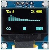 SANEC OLED 0.96 inch 128x64 Pixel Display Module - Blue Yellow