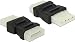Produktbild Tragant DELOCK Adapter Molex 4 Pin Stecker > Molex 4 Pin Buchse