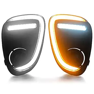 Kingsway DRL Led Lights with Indicator for Maruti Suzuki Baleno (Model Year : 2019 Onwards)