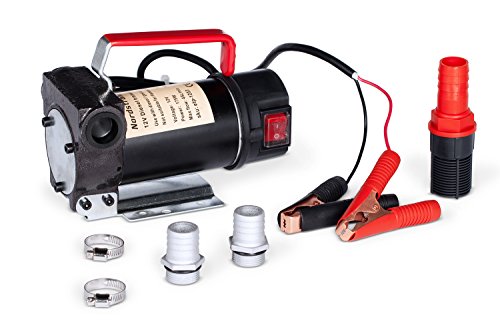 12V Nordstrand Tragbare Dieselpumpe Heizölpumpe Ölabsaugpumpe - 40L/min - 175W
