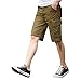 Produktbild MRURIC Shorts Herren Baumwolle Multi-Pocket Overalls Shorts Fashion Pant Sweatshorts Jeanshose Vintage Strandhosen Sporthose Trainingsshorts Casual Sporthosen Outdoor Shorts