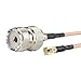Price comparison product image 2pcs 8inch/20cm/0.7ft RF Coaxial RG316 Cable Adapter - UHF Female SO239 to MCX Male Right Angle Connector for Antenna, USB DVB Dongle,SDR Radio Dongle, DVB-T USB stick, Baofeng UV82