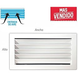 Rejilla de ventilación retorno blanco