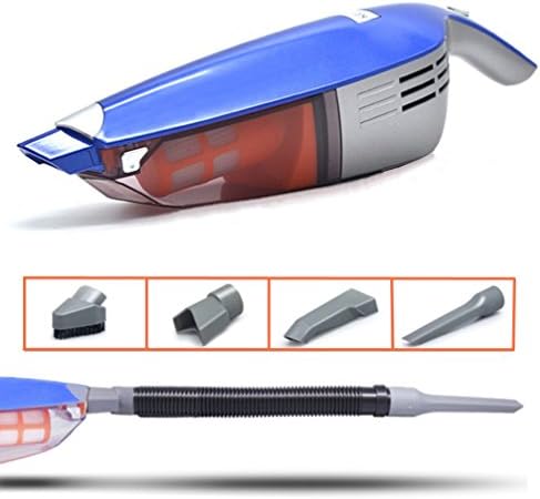 Epangda Car Vacuum Cleaner I Powerful 130W/Washable HEPA Filter/4 Nozzles/Transport Bag/4.5m Aspiration Cable I Car Vacuum for Ashes Pet Hairs Water