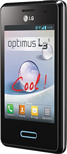 LG E430 L3II Smartphone, Nero [Italia]