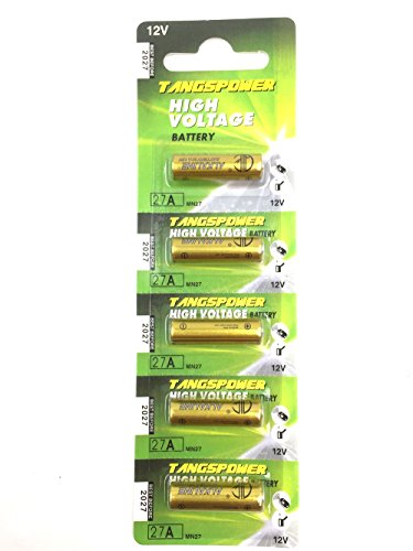Batería Alcalina 27A 12V - Paquete de 5 TP27A-C5 MN27 A27