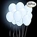 Produktbild Topeedy LED Leuchtende Luftballons 30 Stück Prämie Latex Ballons für Weihnachten, Party, Geburtstag, Hochzeit Dekoration, Weiß 12 Zoll