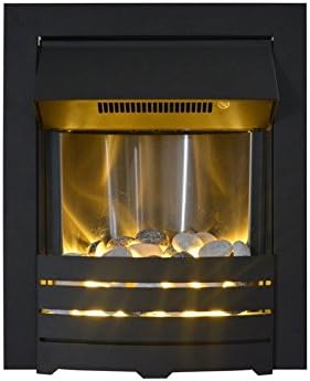 Designer Fire- Adam Helios Electric Fire in Black