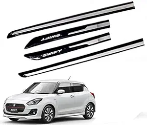 VANSH TRADE Premium Car Door Side Beading for Maruti New Swift Model (Set of 4 Pieces)