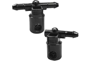 JULEIOUBE 2 Pcs Front Rear Windshield Wiper Washer Premium Car Windshield Washer Nozzle Jet Black Windscreen Wiper Washer Nozzle for Vauxhall Insignia Astra Tigra Zafira