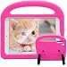 Produktbild YuhooTech Kids Case für New iPad 9.7inch 2018 2017 /iPad Air & iPad Air 2(iPad 5th/6th Generation) Tablet-Schutzhülle, Superleicht Eva Stoßfest Kinderfreundlich Kinder Hülle(Rosa)