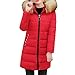 Produktbild PAOLIAN Damen Mantel Winterjacke,Damen Wintermantel Winter Warm Lange Mantel Parka Verdickt Mit Kapuze Strickjacke Outwear Outdoor Mantel