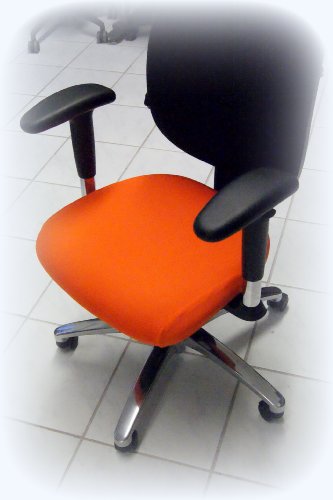 Bezug fr Brostuhl - Husse fr Brodrehstuhl Drehstuh Farbe Orange, 44 x 44 cm Bezug fr Brostuhl - Husse fr Brodrehstuhl Drehstuh Farbe Orange, 44 x 44 cm