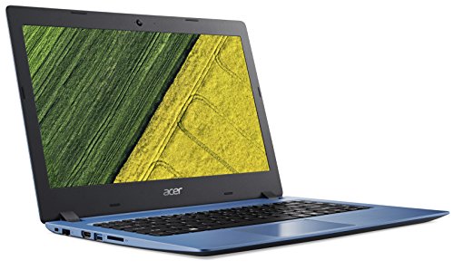 Acer Aspire 1 14-Inch Notebook -  Blue   Intel N3350  4 GB RAM  64 GB eMMC  Windows 10 