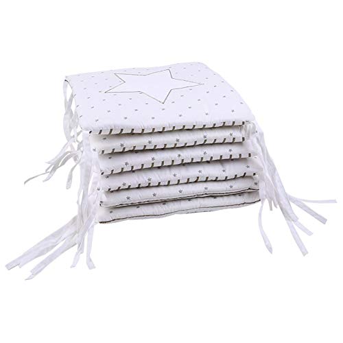 Trulil Pcs Baby Cot Bumper Wrap Around Protection Babys
