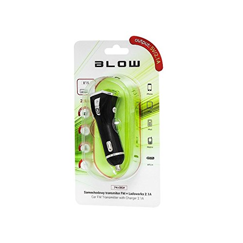 Preisvergleich Produktbild Blow FM Transmitter + Ladegerät USB 2,1 A (74 – 136 #)