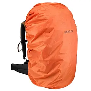 Forclaz 8559841 Other Trekking Basic Rain Cover for Backpack - 70/100l (Orange)
