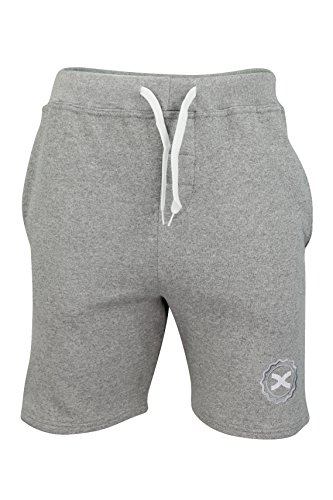 Xact Clothing - Pantalón Corto - Básico - para Hombre Plateado Plata