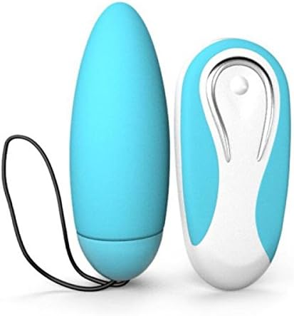 GANG Female Charge Wireless Remote Control Jump Eggs,Blue-a