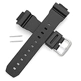 Minzhi Tman Uhrenarmband-Bügel Ersatz für Casio G-Shock DW-6900 Gummi-Silikon-Armband-Ohr-Batch-Nadel