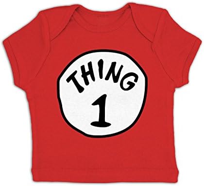 Thing 1 Costume Baby T-shirt - Red 18-24 Months