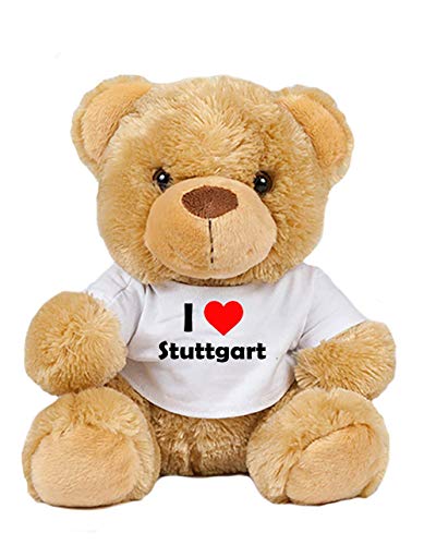 Preisvergleich Produktbild Teddy - I love Stuttgart - Plüschbär Stuttgart
