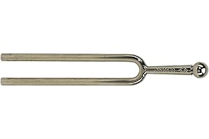 Wittner Diapasón, afinación 435 Hz, diseño redondo, longitud 12 cm, diapasón de alta calidad de Alemania - varias frecuencias disponibles, 921435