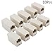 Produktbild Interesting® 10 Pcs-Netzwerk Ethernet Lan Kabel Tischler Koppler Plug Stecker RJ45 CAT 5 5E