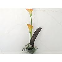 Callagesteck künstliche Blumen Tischgesteck Blumengesteck Seidenblumen Blumendekoration Muttertagsgeschenk